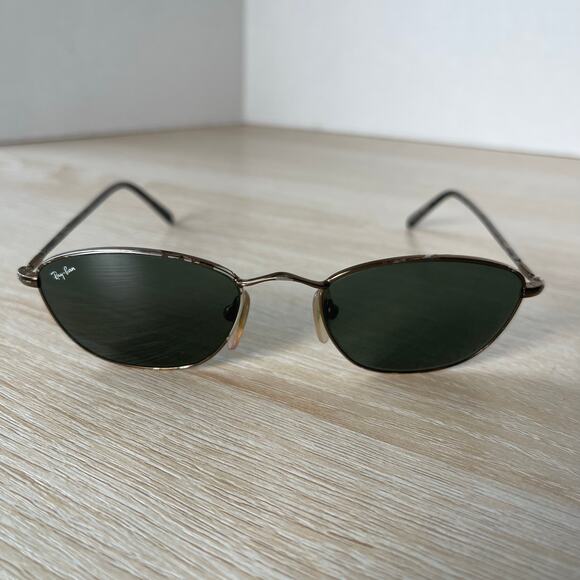 Vintage B&L Ray-Ban W2656 PPAS Sunglasses READ Slim Line Marble Brown RARE! - Picture 2 of 12